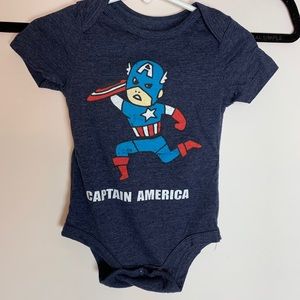 Captain America onesie
